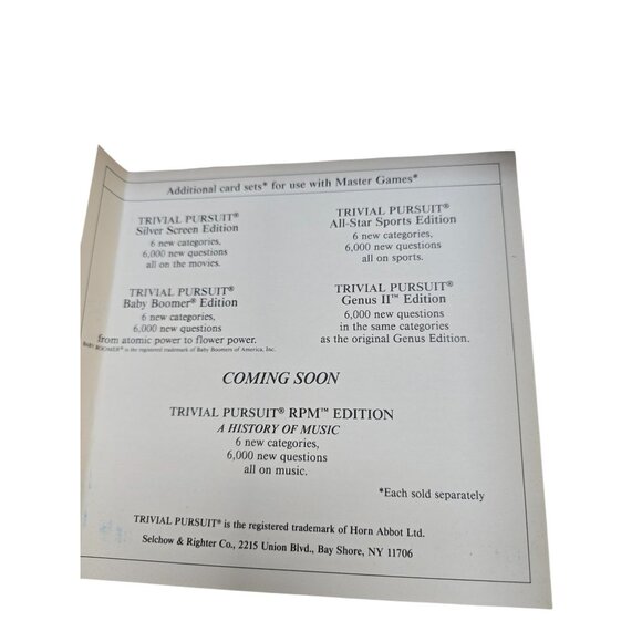 Trivial Pursuit Young Players Edition Card Set - Picture 3 of 9